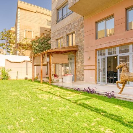 Spacious Garden Duplex Near Jw Marriott Apartment Cairo Exterior photo