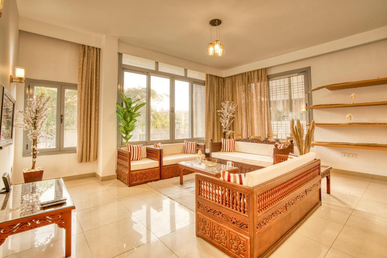 Spacious Garden Duplex Near Jw Marriott Apartment Cairo Exterior photo