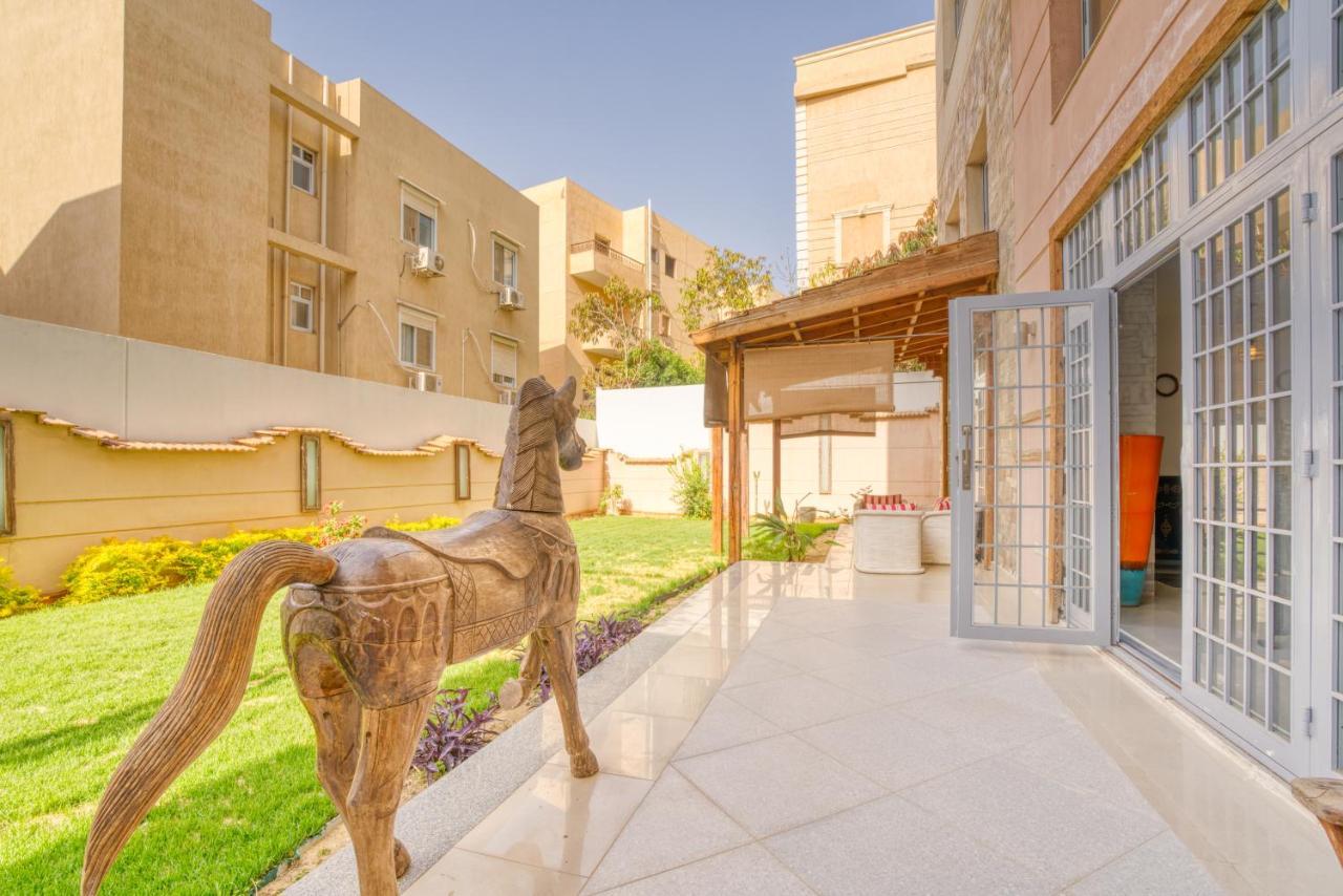 Spacious Garden Duplex Near Jw Marriott Apartment Cairo Exterior photo