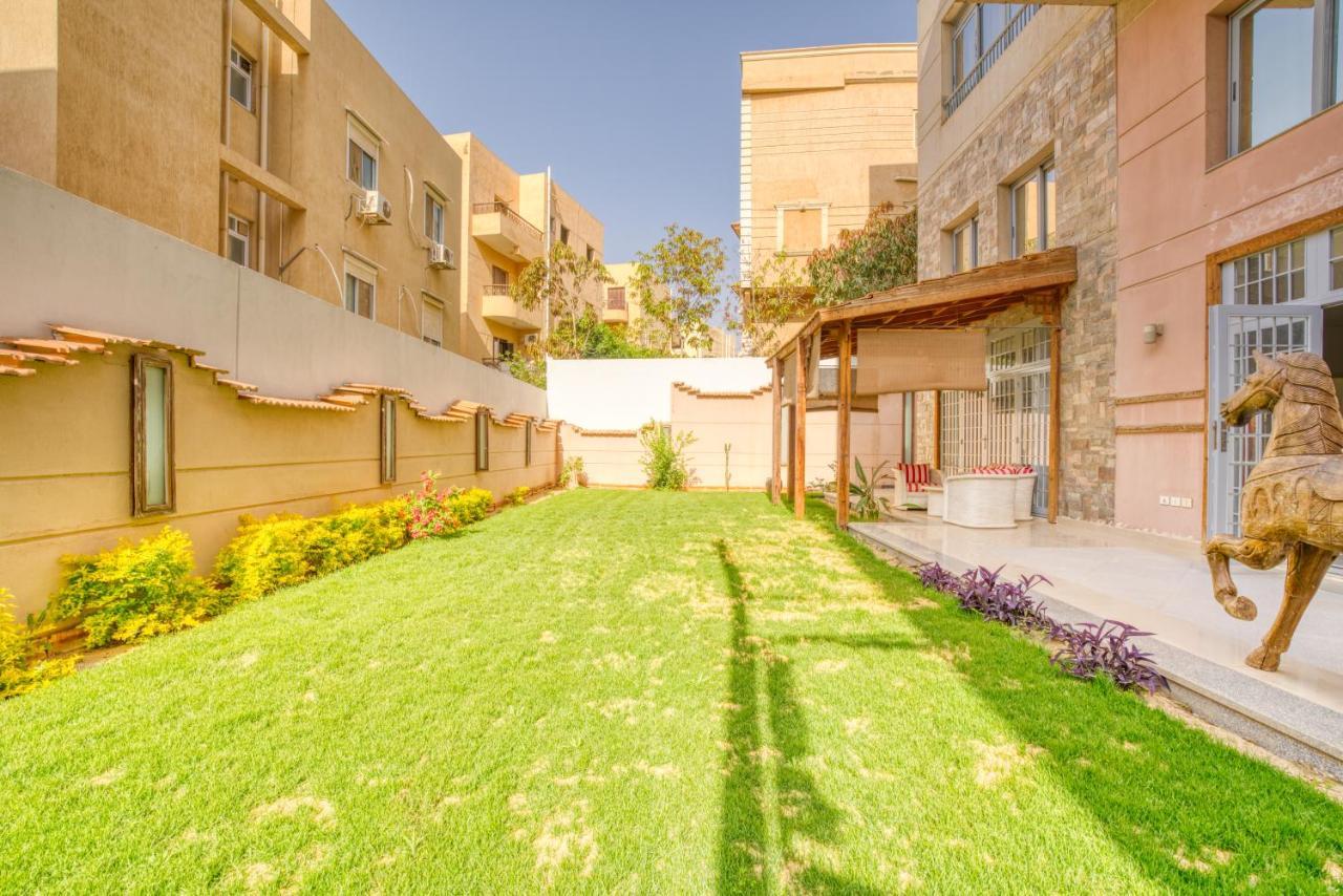 Spacious Garden Duplex Near Jw Marriott Apartment Cairo Exterior photo